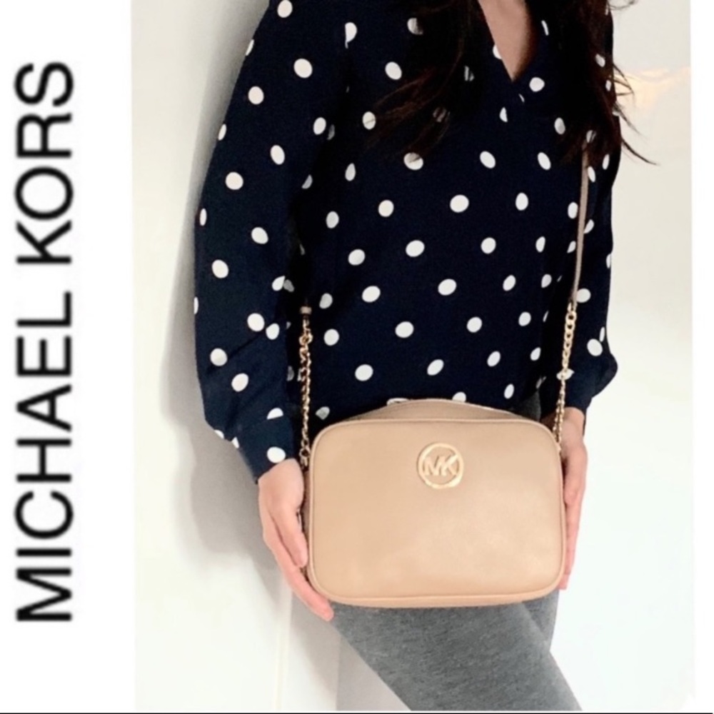 NWT authentic MK leather Fulton crossbody - Picture 6 of 6
